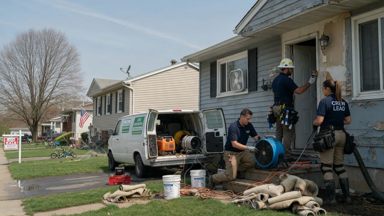 Flood Cleanup in Loogootee, IN near me