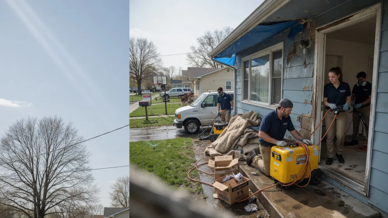 Basement Flood Cleanup in Loogootee, IN near me